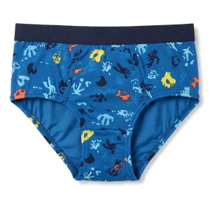 Girls Briefs, Overall Print
