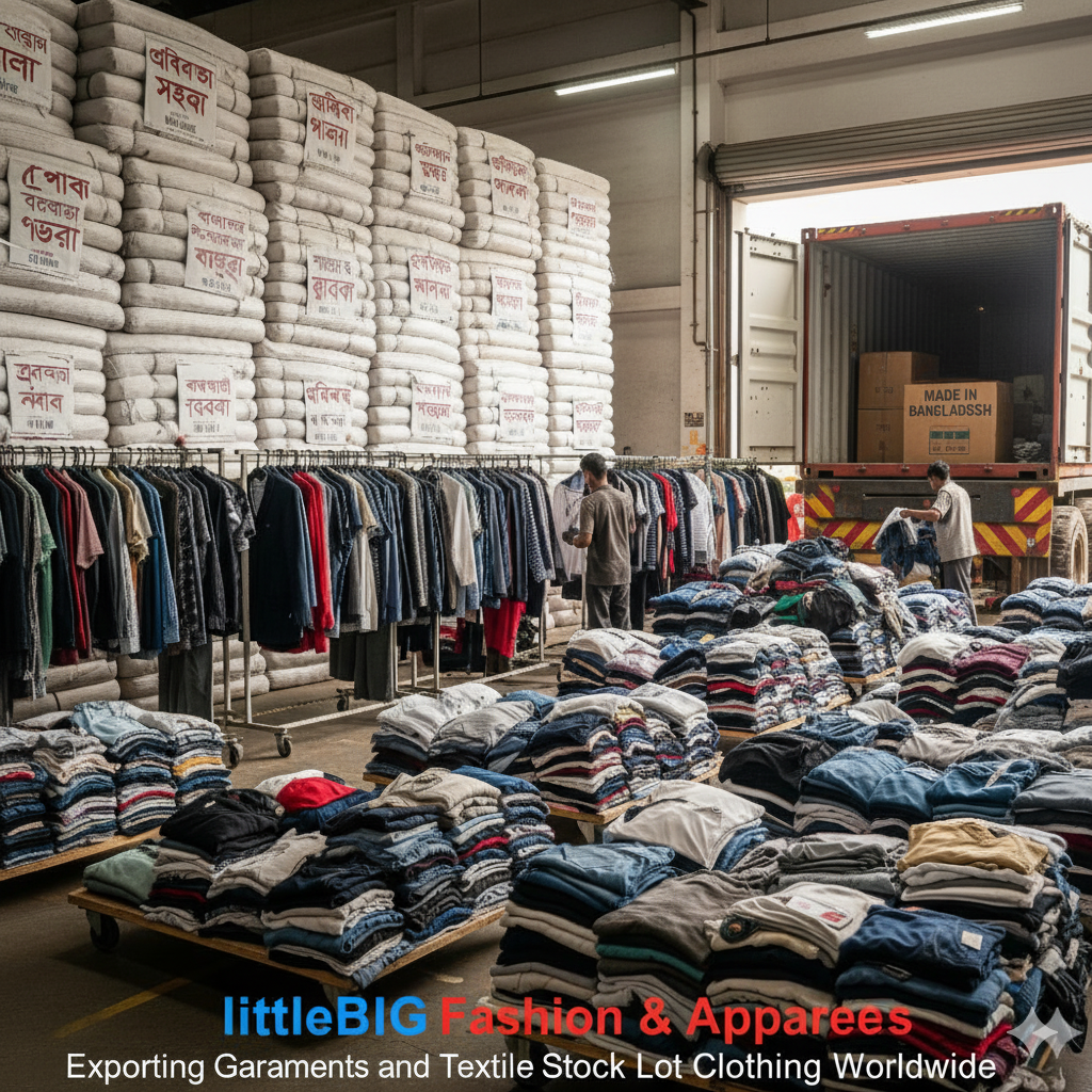 Exporting Garments Stock Lot Clothing Worldwide 