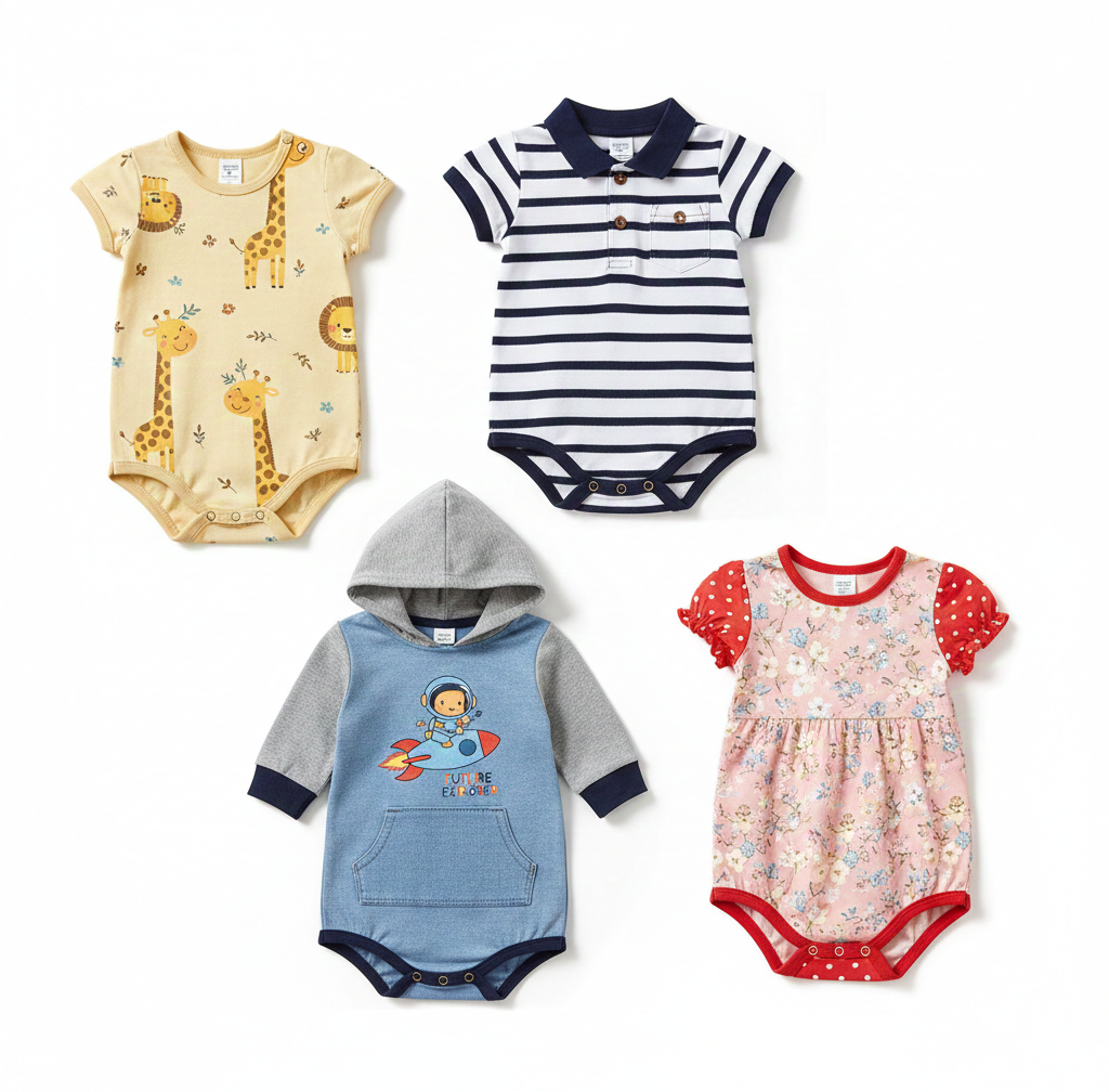 Baby Summer Romper BD Export from littleBIG Fashion & Apparels, Bangladesh.