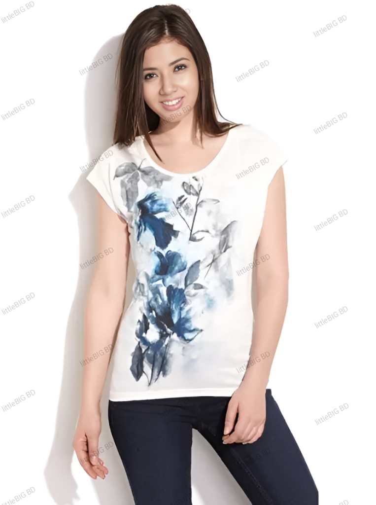 Women's Floral T-Shirt Export from littleBIG Fashion & Apparels, Bangladesh